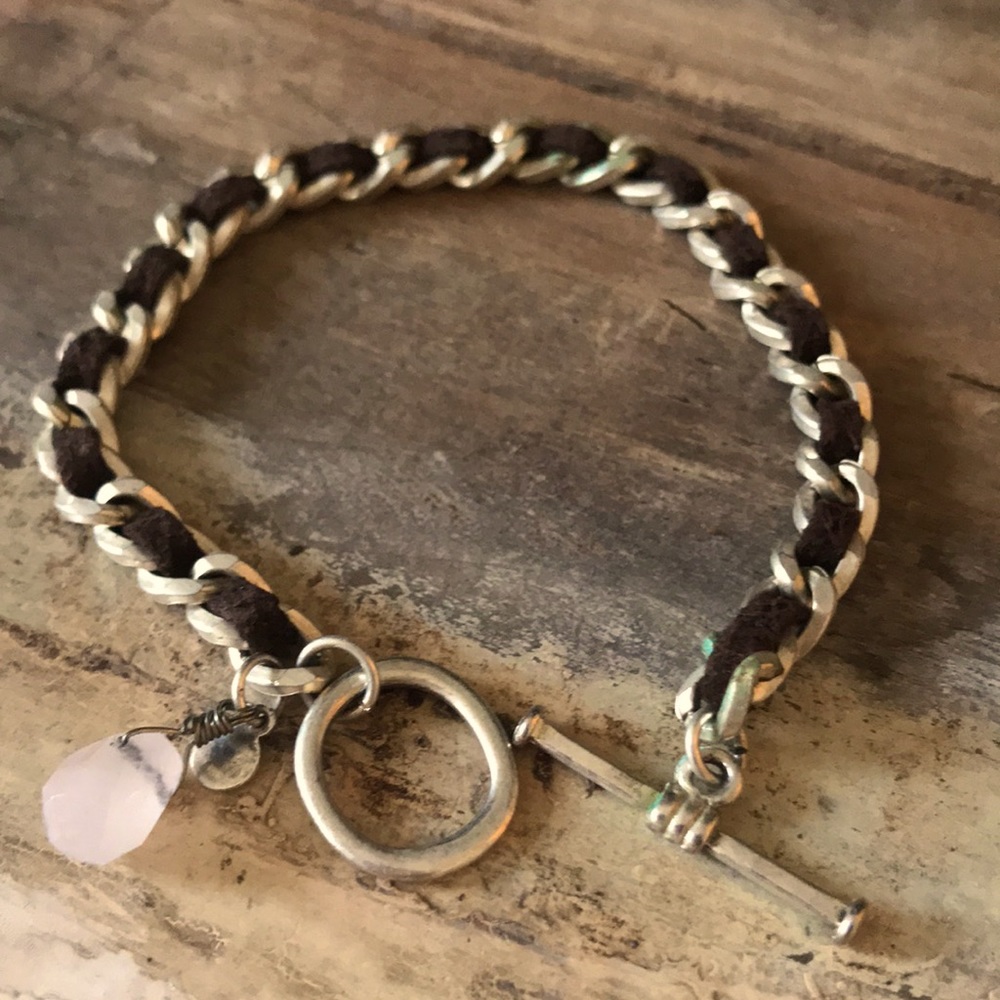 Leather bracelet